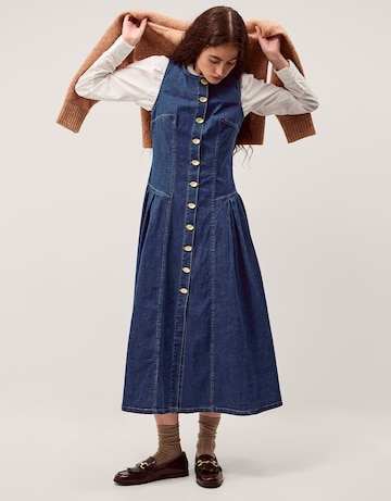 Monsoon Layla Denim Midi Dress