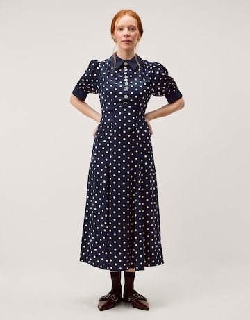 Monsoon Kate Puff Sleeve Midi Dress