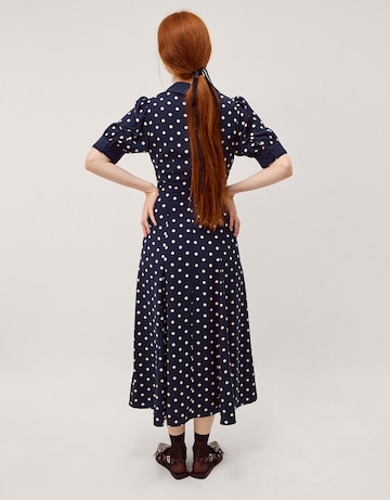 Monsoon Kate Puff Sleeve Midi Dress
