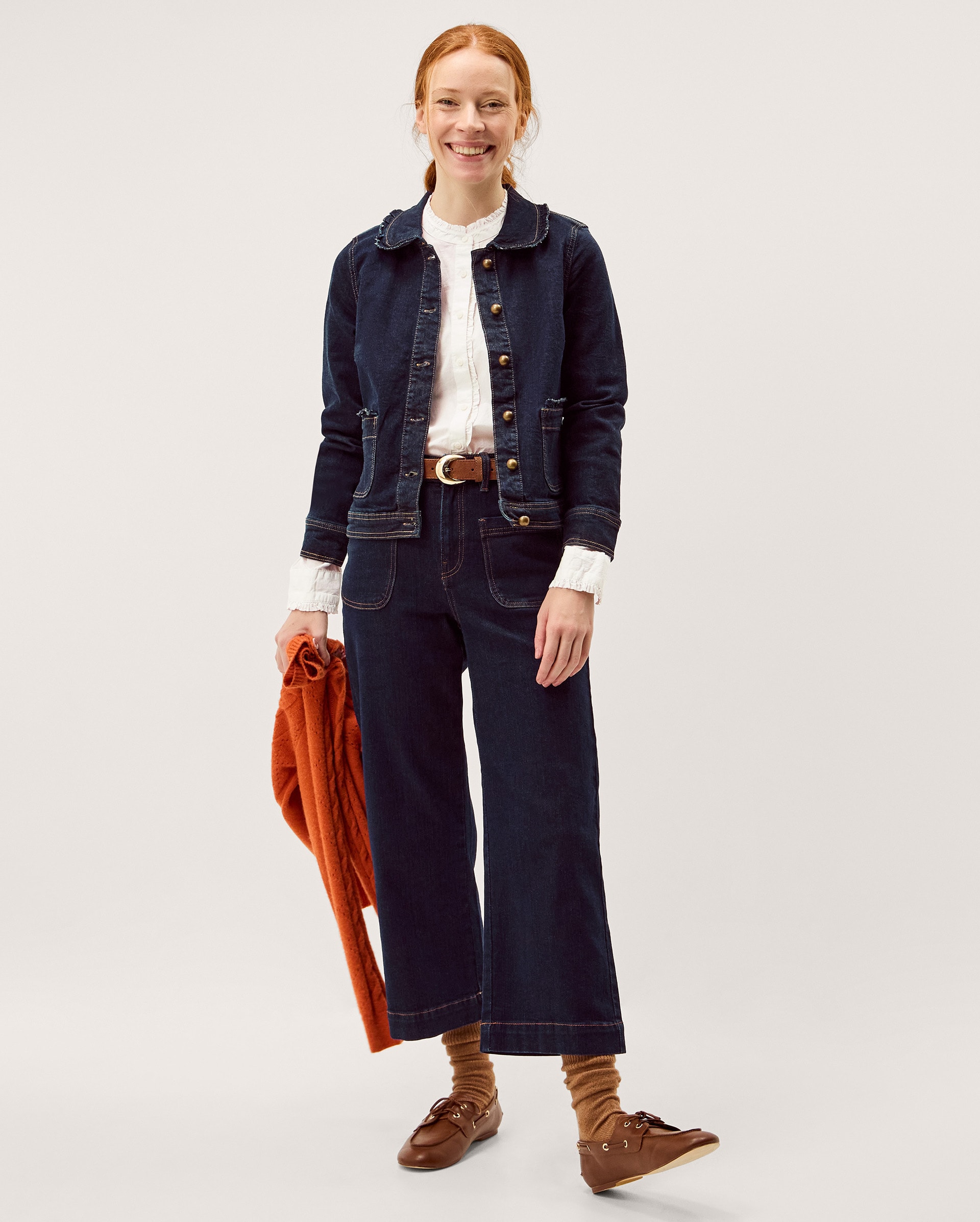 New In - Monsoon Sadie Frill Denim Jacket