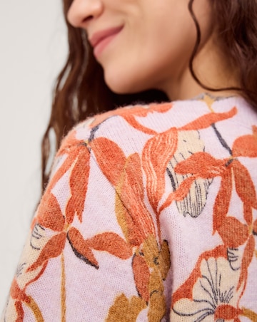 Monsoon Isabella Floral Print Cardigan