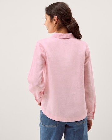 Monsoon Riley Pintuck Linen Top