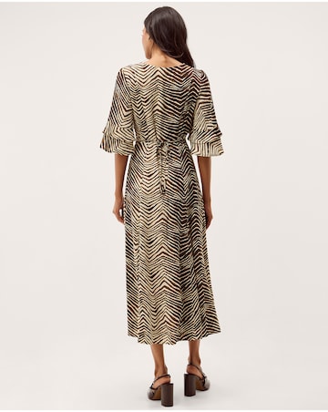 Monsoon Pippa Animal Print Midi Dress
