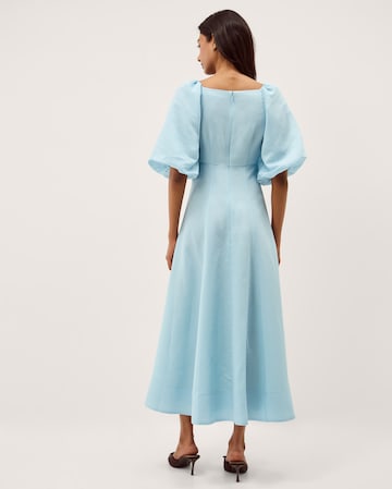 Monsoon Payton Puff Sleeve Midi Dress