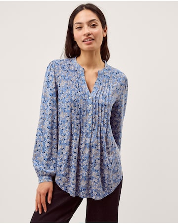 Monsoon Nina Floral Jersey Blouse