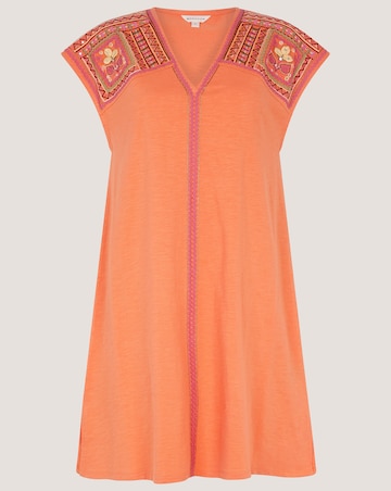 Monsoon Juliet Embroidered Mini Kaftan