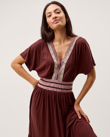 Monsoon Jacqueline Tiered Midi Dress