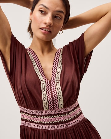 Monsoon Jacqueline Tiered Midi Dress