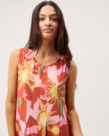 Monsoon Anissa Print Pleated Midi Dress