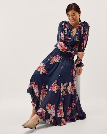 Monsoon Amber Floral Ruffle Maxi Dress