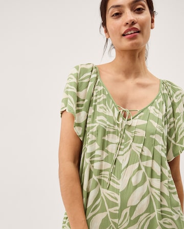 Monsoon Lillie Leaf Print Jumpsuit