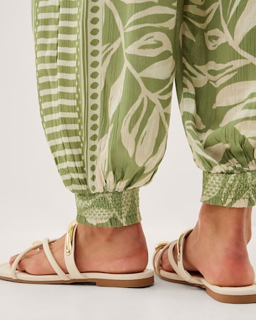 Monsoon Lillie Leaf Print Harem Trousers