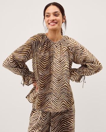 Monsoon Pippa Animal Print Blouse
