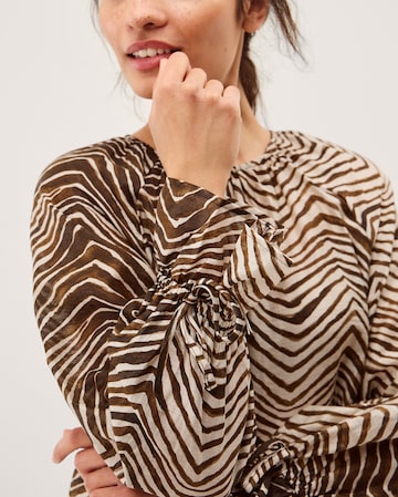 Monsoon Pippa Animal Print Blouse