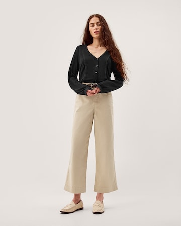 Monsoon Laney Lace Linen Blend Top