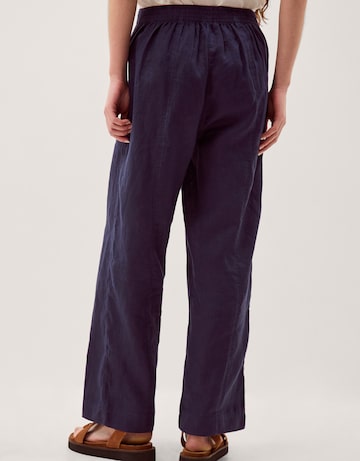 Monsoon Lucy Straight Leg Linen Trousers
