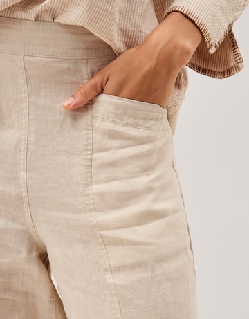 Monsoon Lucy Straight Leg Linen Trousers