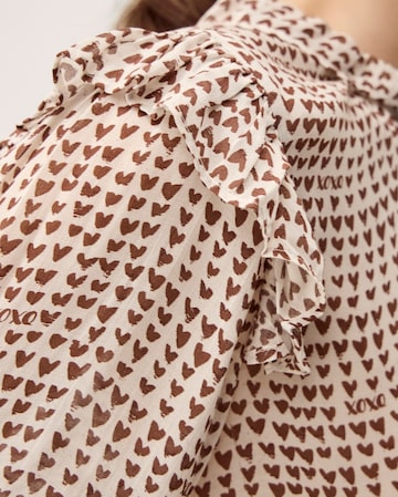 Monsoon Hope Heart Print Blouse