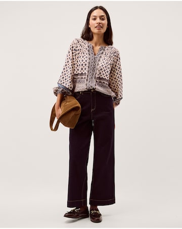 Monsoon Hern Print Jersey Blouse