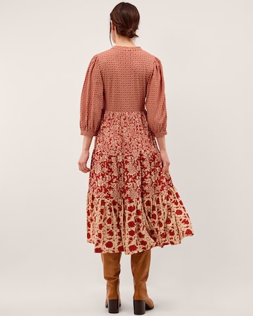 Monsoon Palmer Floral Jersey Midi Dress