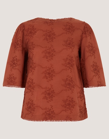 Monsoon Harika Floral Embroidered Top
