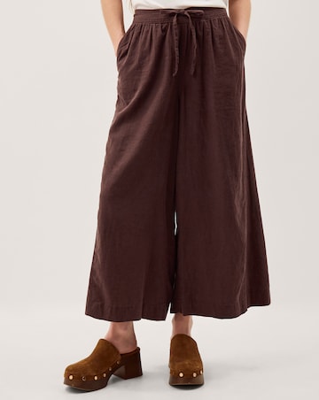Monsoon Maisie Crop Wide Leg Trousers