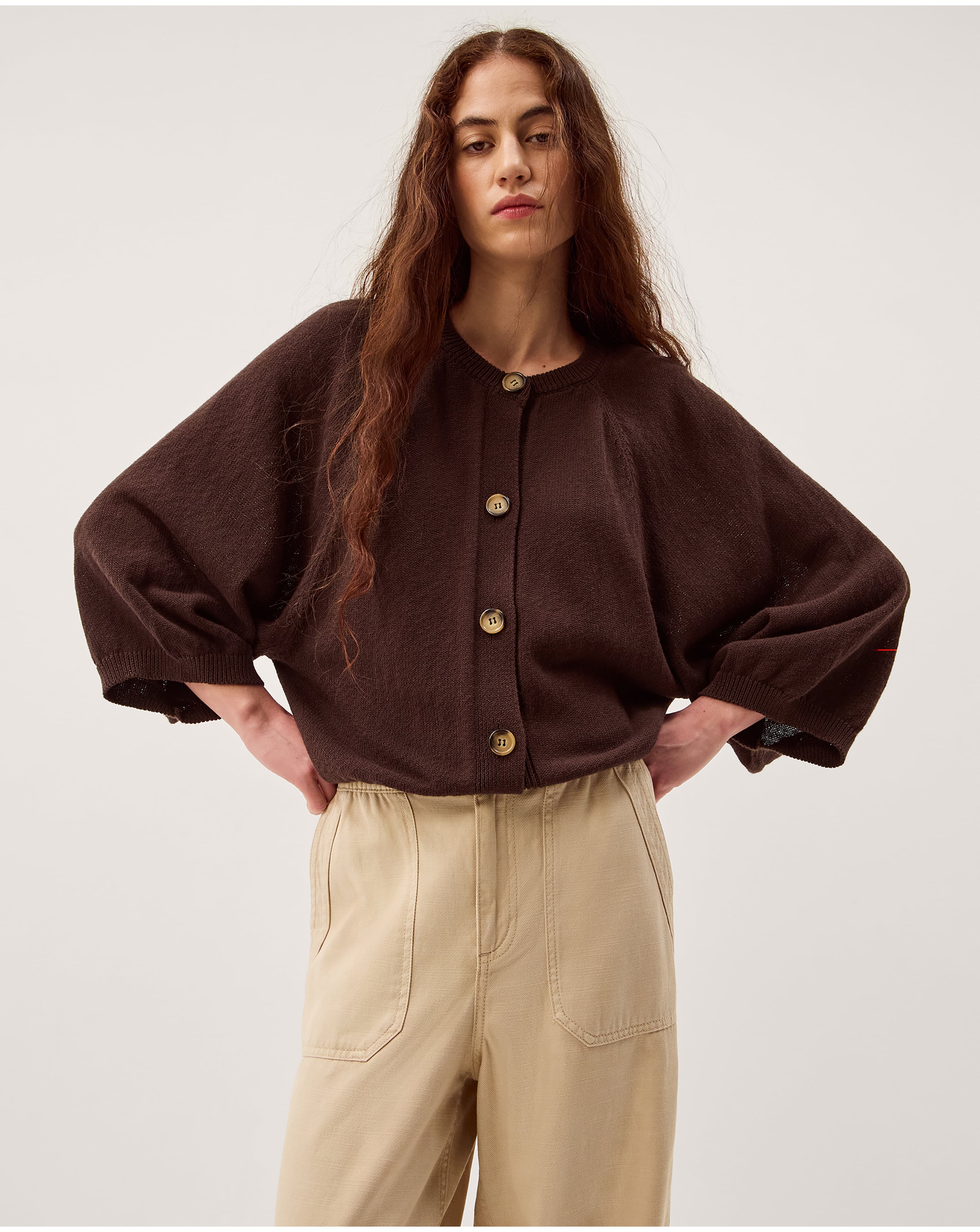 New In - Monsoon Caryn Cotton Blend Cardigan