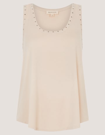 Monsoon Sabia Stud Jersey Cami Top