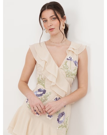 Maya Deluxe Embellished Dress