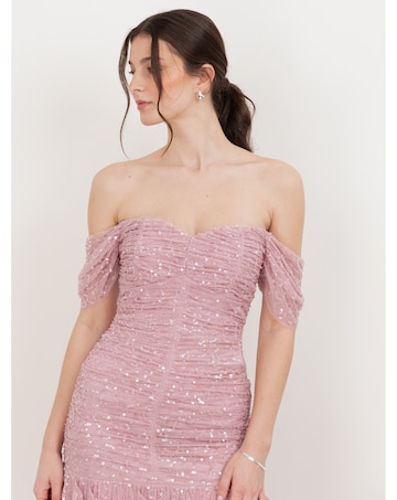 Maya Deluxe Sequined Dress