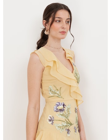 Maya Deluxe Embellished  Dress