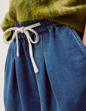 Monsoon Rhea Tie Front Denim Trousers