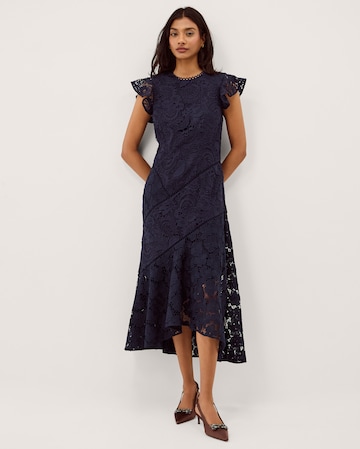 Monsoon Gina Floral Lace Midi Dress