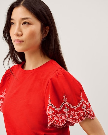 Monsoon Bree Broderie Jersey T-Shirt