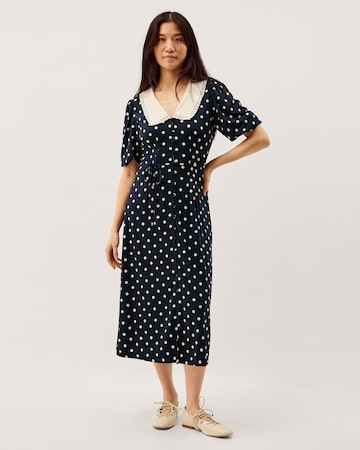 Monsoon Stella Polka Dot Midi Dress