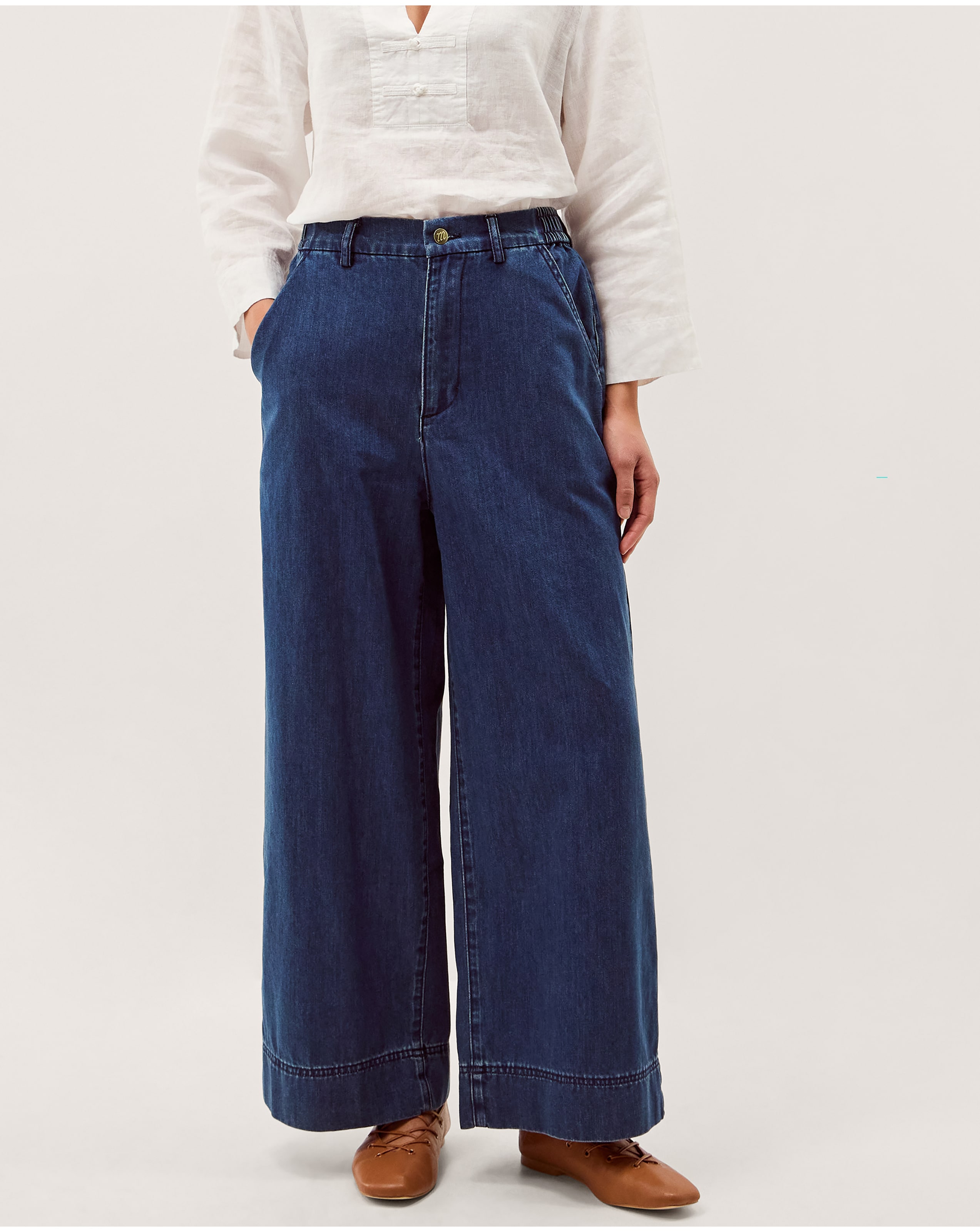 New In - Monsoon Wendy Wide Leg Jeans