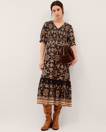 Monsoon Thalia Print Jersey Midi Dress
