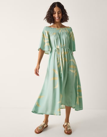 Monsoon Tashie Sun Print Midi Dress