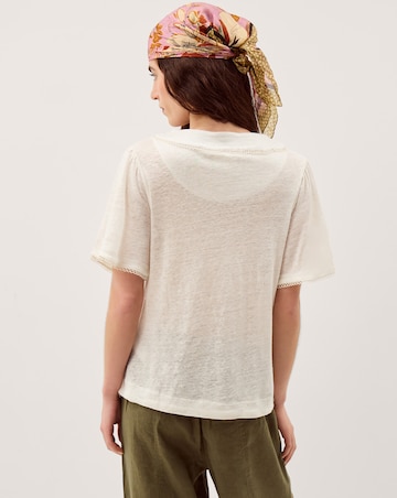Monsoon Logan Linen T-Shirt