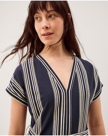 Monsoon Shilta Stripe Jersey Maxi Dress