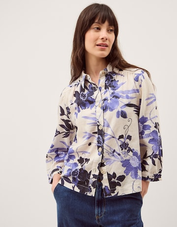 Monsoon Nicolette Linen Blend Shirt