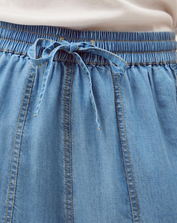 Monsoon Daria Chambray Joggers