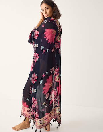 Monsoon Abbie Floral Print Kaftan