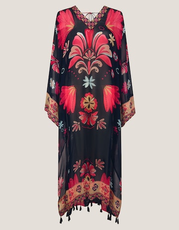 Monsoon Abbie Floral Print Kaftan