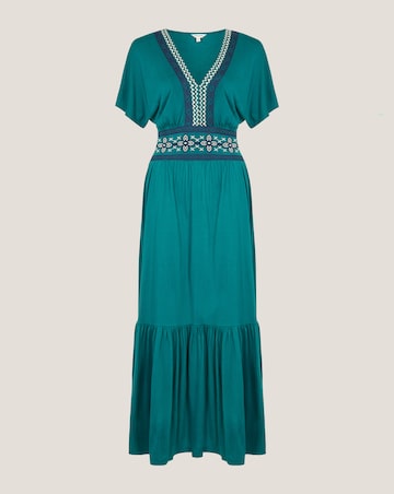 Monsoon Jacqui Jersey Midi Dress