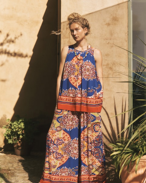 Monsoon Padma Sleeveless Printed Top