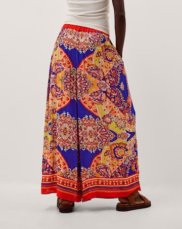 Monsoon Padma Printed Palazzo Trousers