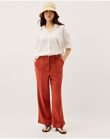 Monsoon Jolie Straight Linen Trousers
