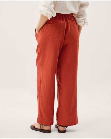 Monsoon Jolie Straight Linen Trousers