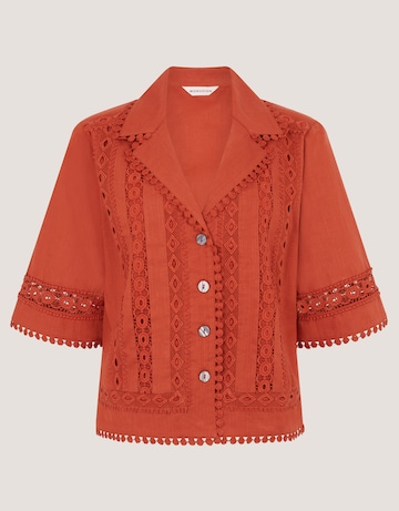 Monsoon Irina Lace Trim Shirt